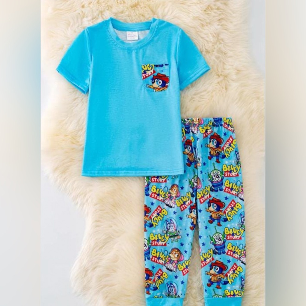 Bluey and Toy Story Pajamas